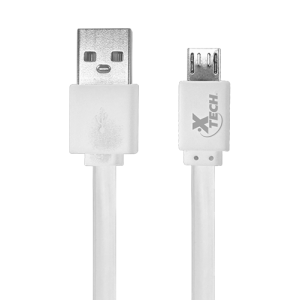 Xtech USB cable 5 pin Micro-USB Type B 4 pin USB Type A 1 m