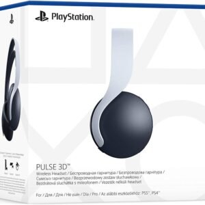 Headset Inalámbrico PULSE White 3D PS5 - Audio 3D Inmersivo