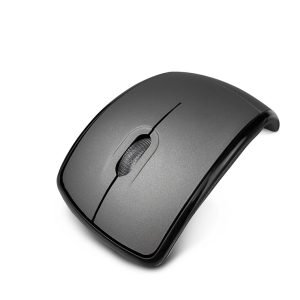 Klip Xtreme Mouse 2.4 GHz Wireless Gray Foldable
