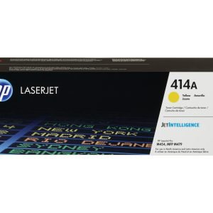 HP 414A Amarillo original LaserJet cartucho de tóner (W2022A) para Color LaserJet Pro