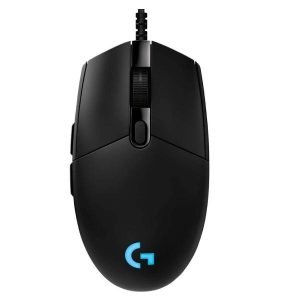 Logitech Mouse Gaming ProUSB HERO Wired Black