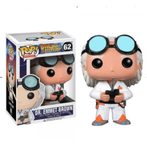 FUNKO POP F50 DR. EMMETT BROWN  BACK TO THE  FUNKO POP FUTURE