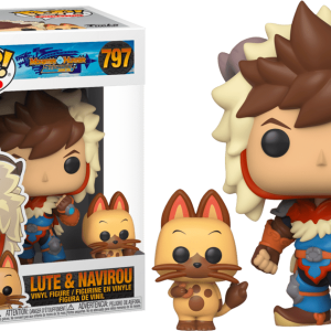 FUNKO POP F797 LUTE & NAVIROU  MONSTER HUNTER - STORIES RIDE ON