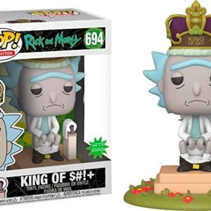 FUNKO POP F694 KING OFUNKO POP F $#!+ WITH SOUND  RICK AND MORTY