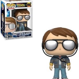 FUNKO POP F958 MARTY WITH GLASSES  BACK TO THE  FUTURE