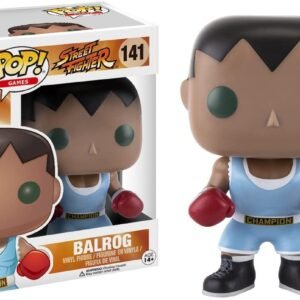 FUNKO POP F141 BALROG  STREET FUNKO POP FIGHTER