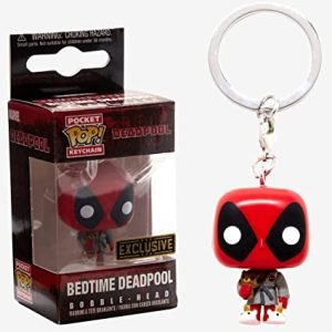 FUNKO POP F ZOMBIE DEAD POOL  POCKET LLAVERO