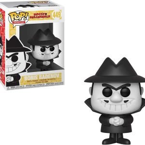 FUNKO POP F449 BORIS BADENOV  ROCKY BULLWINKLE