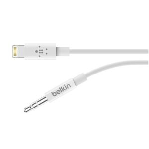 Belkin Cable Lightning/ Audio Aux  Conecta iPhone  directo a salida 3.5mm