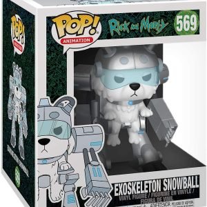 FUNKO POP F569 EXOSKELETON SNOWBALL 6"  RICK AND MORTY