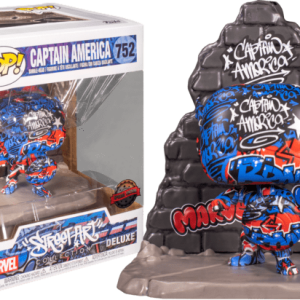 FUNKO POP F752 CAPTAIN AMERICA  STREET ART