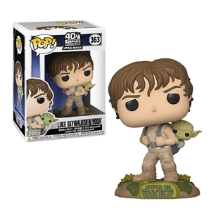 FUNKO POP F363 LUKE SKYWALKER & YODA  STAR WARS