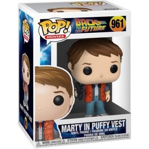FUNKO POP F961 MARTY IN PU FUNKO POP  FY VEST  BACK TO THE FUTURE