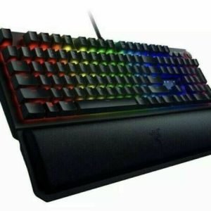 Razer Teclado  Gaming black widow Elite mechanical us layout nasa green switch RZ03-02620200-R3U1