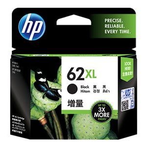 HP 62XL 12 ml Alto rendimiento negro original cartucho de tinta para Envy 55XX, 56XX,