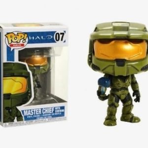 F07 MASTER CHIEF WITH CORTANA POP HALO FUNKO