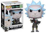 F172 WEAPONIZED RICK POP RICK AND MORTY FUNKO