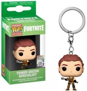 TOWER RECON SPECIALIST POP FORTNITE LLAVERO FUNKO