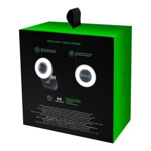 Razer Kiyo Webcam color 4 MP 1920 x 1080 audio USB 2.0 MJPEG, H.264,
