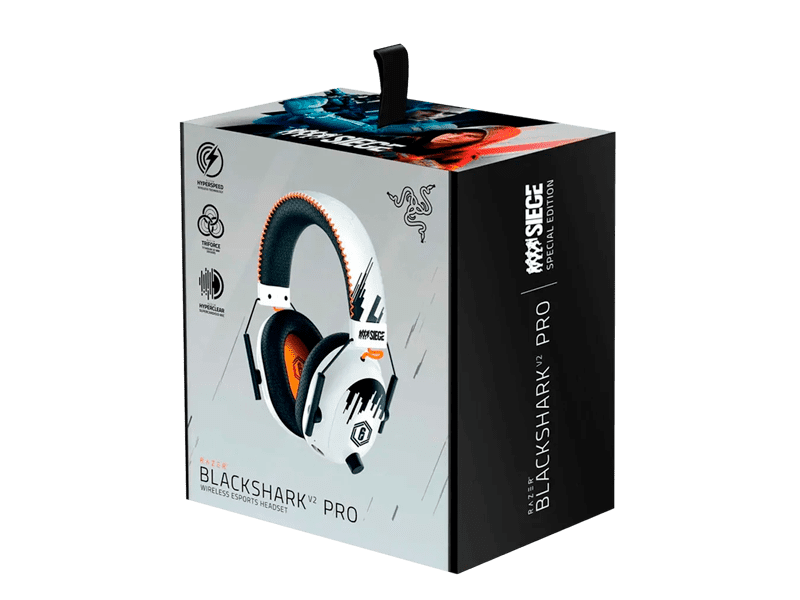 HEADSET RAZER GAMER BLACKSHARK V2 PRO RAINBOW SIX EDITION RZ04-03220200-R3M1 1