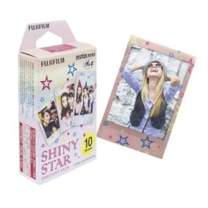 PAPEL PARA CAMARA FUJIFILM INSTAX MINI SHINY STAR 1 X 10PCS