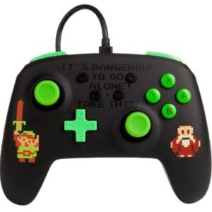 CONTROL NINTENDO SWITCH  ALAMBRICO THE LEYEND OF ZELDA PWA-A-02465