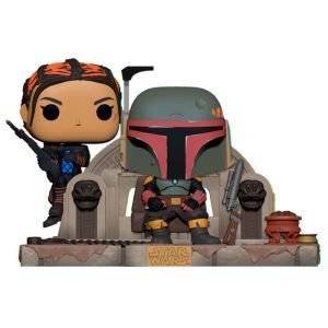FUNKO POP BOBA FETT AND FENNEC ON THRONE F486 STAR WARS