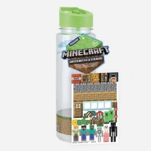 BOTELLA
CON STICKERS SET MINECRAFT R8483 PALADONE