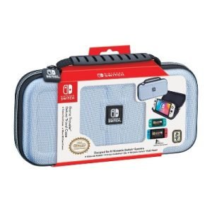 Estuche Nintendo Switch Traveler Deluxe Celeste NNS40PB: Protección y Estilo en Cada Viaje