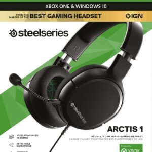 HEADSET ALAMBR ICO ARCTIS 1NEGRO STEELSERIES 61429
  XBOX