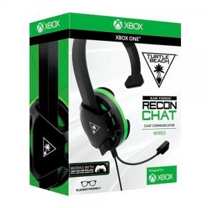 Headset Turtle Beach Recon Chat Negro Xbox One R2408 | Auriculares de juego con micrófono para Xbox One