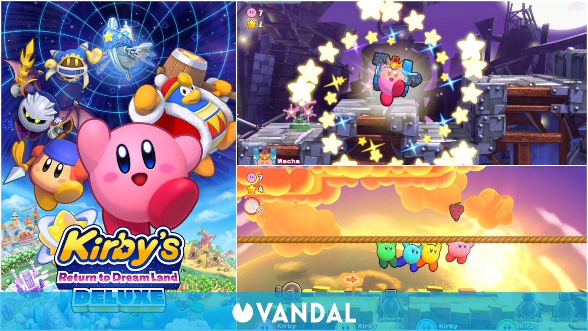 Juego Switch Kirby Return to Dreamland Deluxe ARC