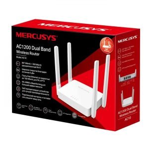 Router Mercusys AC10 Inalámbrico AC1200 Dual Band - Excelente señal y velocidad