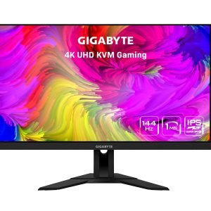 Monitor Gaming Gigabyte 28¨M28U 4K UHD: 144Hz, 1ms, DCI-P3 y Tecnología KVM para Jugadores Avanzados