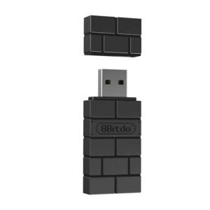 Adaptador 8BitDo V2 Negro: Máxima Compatibilidad y Personalización