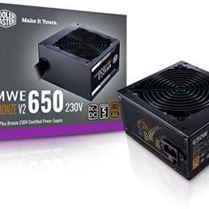 FUENTE DE PODER COOLER MASTER MWE BRONZE V2 650W A/US
CABLE MPE-6501-ACAAB-US
