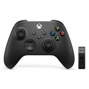 Control Xbox Series Inalámbricos Black  + Wireless Adapter