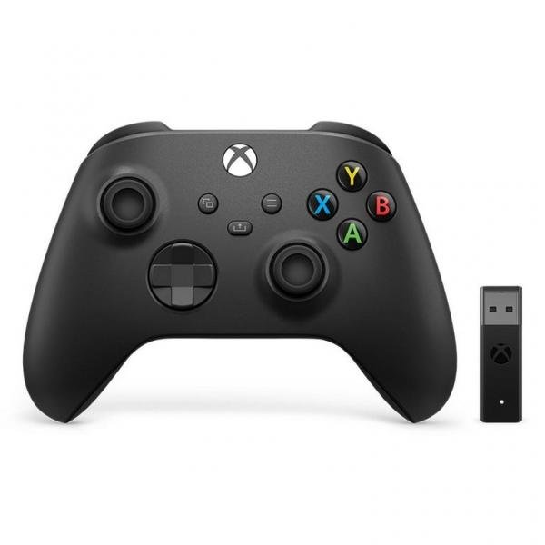 CONTROL XBOX SERIES ORIG BLACK + WIRELESS ADAPTER