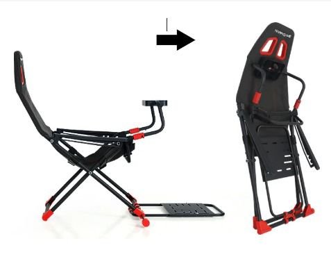 silla simulador facil guardar