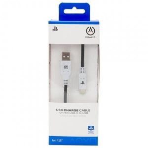 Cable USB Tipo C para Control DualSense PS5 PWA REF 2401 – Carga Rápida y Alta Durabilidad