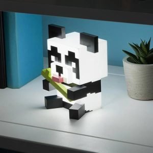 MINECRAFT PANDA LIGHT LAMPARA PALADONE