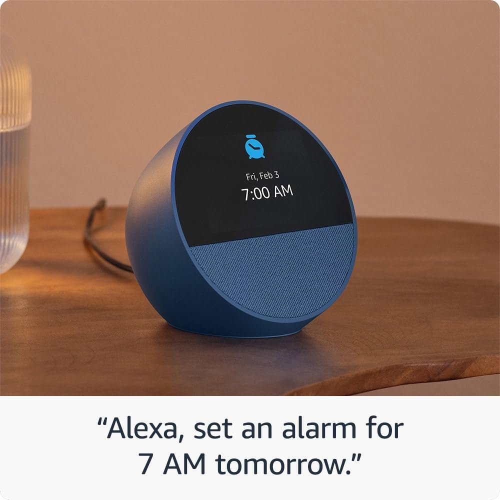ECHO SPOT azul mesa