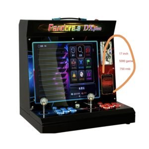 Consola Retro Arcade 17 Pulgadas: ¡5000 Juegos Clásicos!