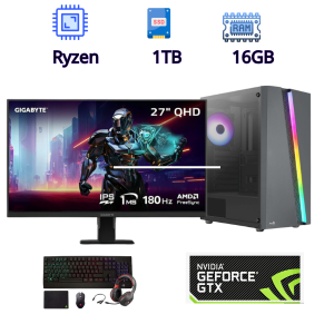 PC Gamer con Procesador Ryzen 7 5700G y RTX 3060 - Alto Rendimiento