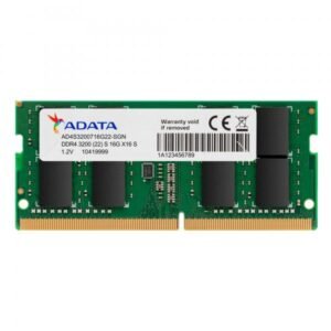 MEMORIA RAM PARA LAPTOP 16GB ADATA AD4S320016G22-SGN DDR4 32