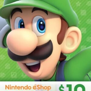 TARJETA NINTENDO ESHOP $10 DOLARES