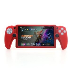 TP5-3586 ROJO SILICON PROTECTOR PLAYSTATION PORTAL DOBE