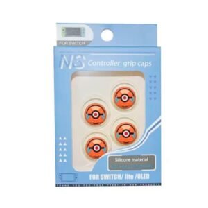 THUMB GRIPS POKEBOLA NARANJA POKEMON JOYCON SWITCH