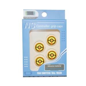THUMB GRIPS POKEBOLA AMARILLA POKEMON JOYCON SWITCH