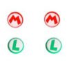 THUMB GRIPS MARIO-LUIGI POKEMON JOYCON SWITCH